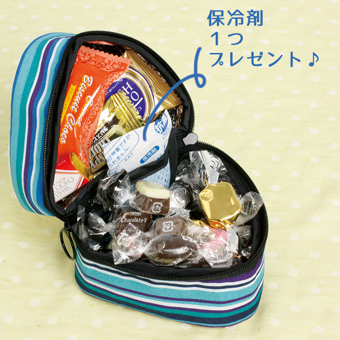 【日本製】【国産】チョコっと便利なおにぎりバッグ　保冷剤付き